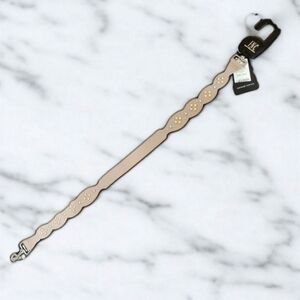 **Tan 33 inch Replacement Purse Strap NWT with Nailhead Accents